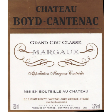 CHÂTEAU BOYD CANTENAC 1979