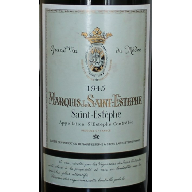 CHÂTEAU MARQUIS DE SAINT ESTEPHE 1945