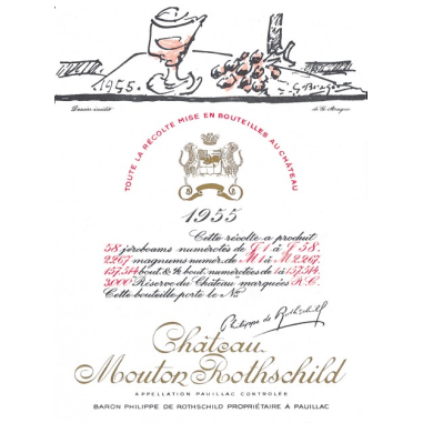 CHÂTEAU MOUTON ROTHSCHILD 1955