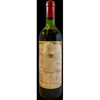 CHÂTEAU MOUTON BARONNE PHILIPPE 1975