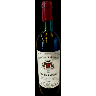 CLOS DES GALAVESSES 1985